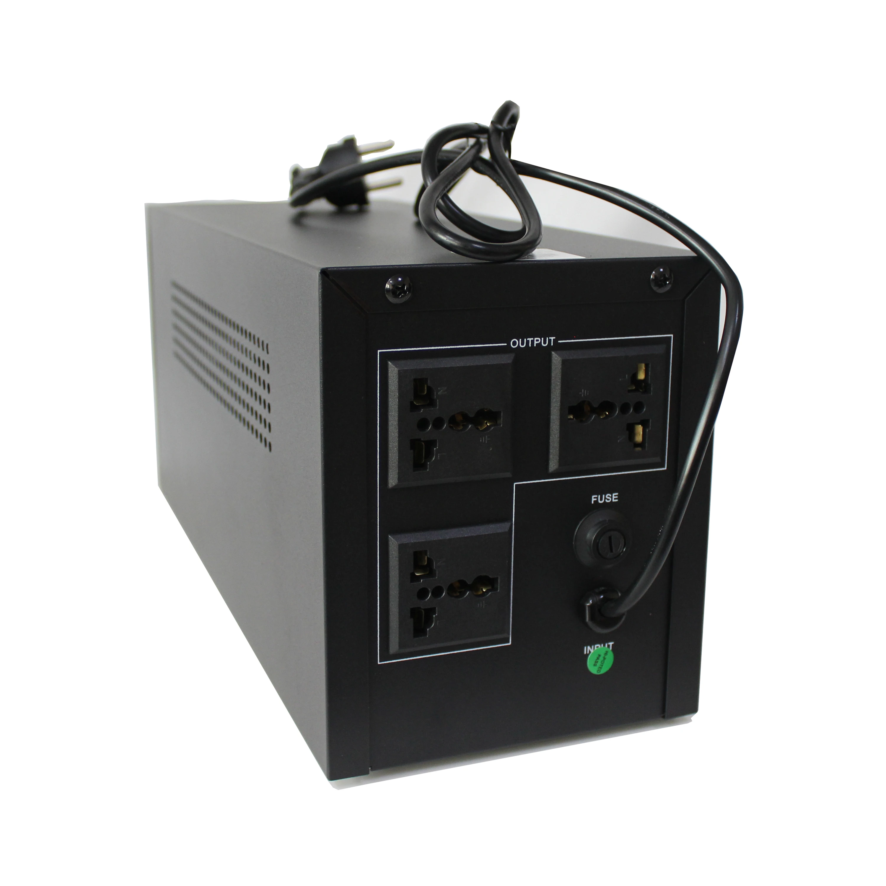 LED Line interactive 3000VA 220v dc portable home ups power supply with battery price