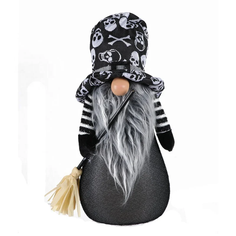  Авторское право Хэллоуин гном ведьма шведский Tomte ниссе Санта свет до гнома эльф кукла игрушка для праздника крытый настольный Топ Onrament