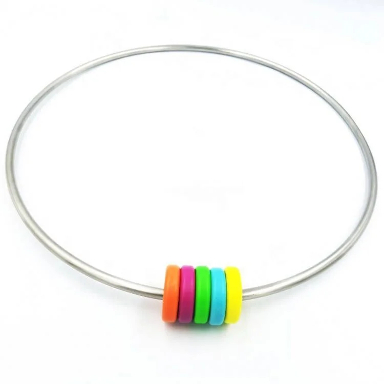 MINE acrobatic roll ring multi-function toy kids magic ring custom drinking game disabilities toys exercise body coordination