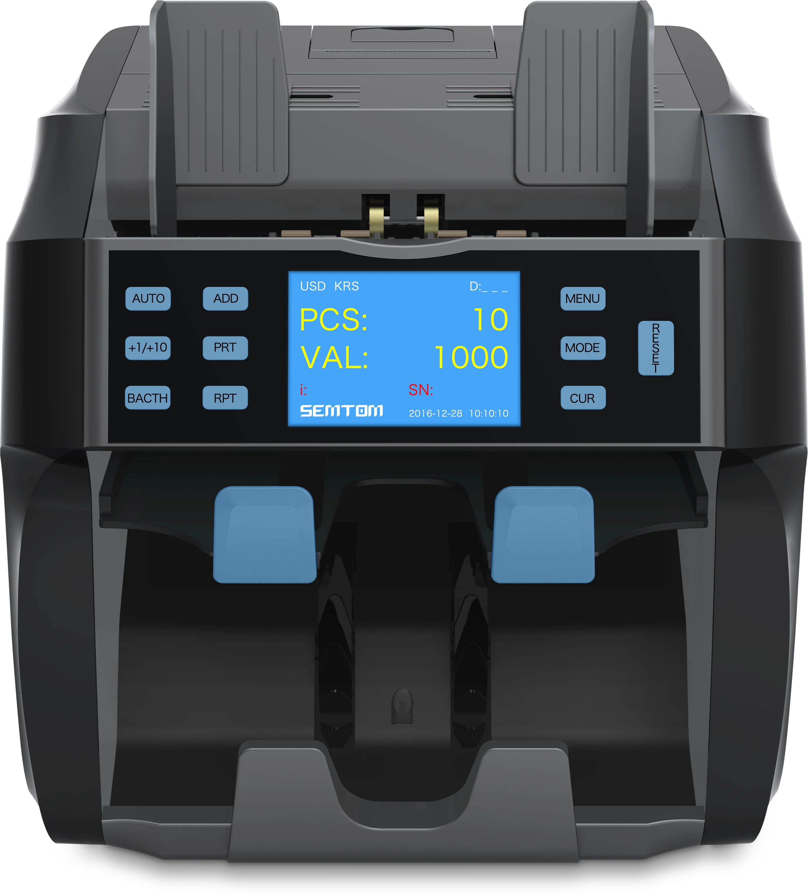 Factory sell good quality Mix Value Money Counter Machine UV MG IR Detector TFT Display bank use money value counter