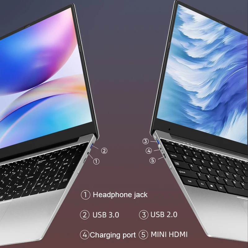 High quality notebook COMPUTER I7-4500U processor fast operation 15.6 inch Win10/11 games, business office new notebook computer