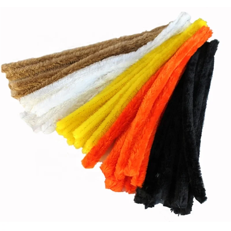 Colors Pipe Cleaners Chenille Stem 15 mm x 300 mm for DIY Art Creative Crafts Decorations