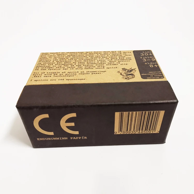 Custom Trivia Flash Cards Party Game