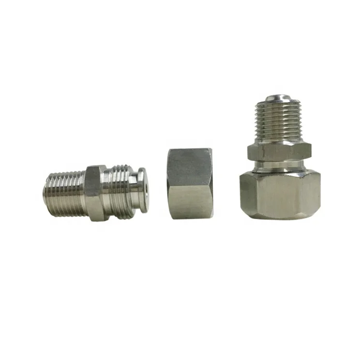 Stainless Steel 316 Grease Injection Nipple with Giant Button Head