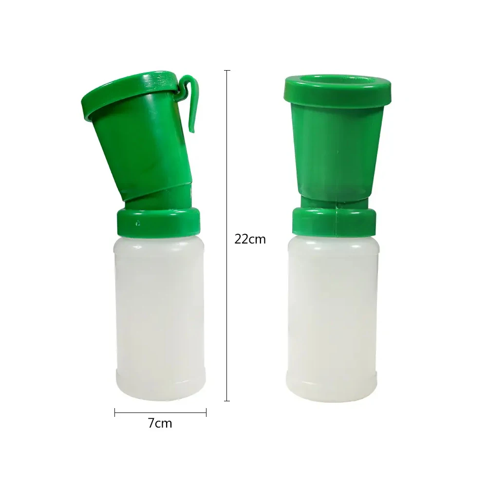 Non Toxic Mastitis Dipping Cup Nipple Dipping Cup 300ML Customizable Green Blue PP Milk Mouth Dipping Cup