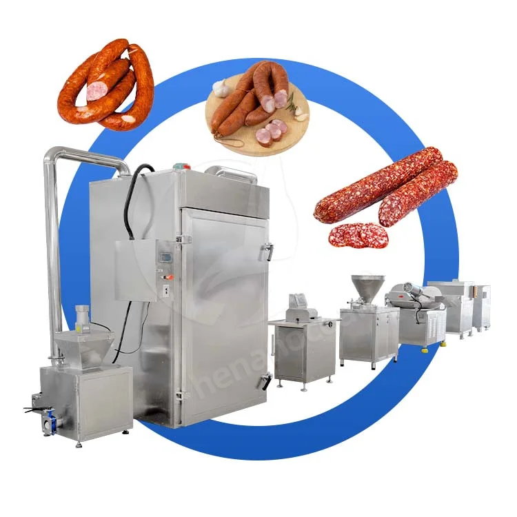 OCEAN Sausage Make Machine Automatic Hydraulic Sausage Filler Sausage Stuffer for Sale