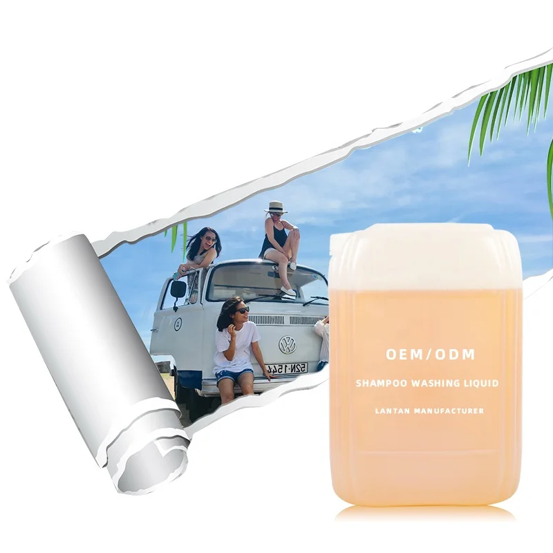 LANTAN Foamy liquid concentrated car cleaning shampoo