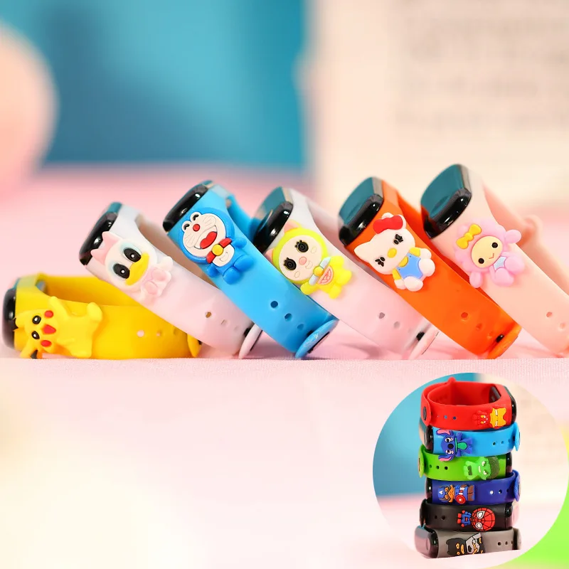 Low Price Kids Watch Band  Cartoon Waterproof Touchscreen Light Led Wrist Digital Watch Watches