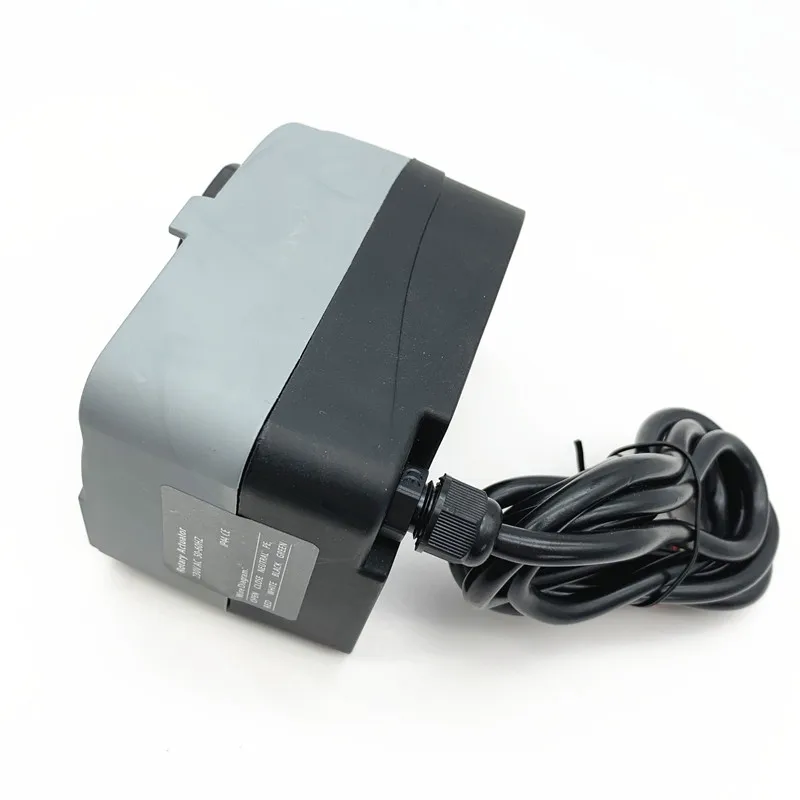 Rotary Actuator 3 way Brass Motorized Thermostatic Water Mixing Proportional Diverting Valve