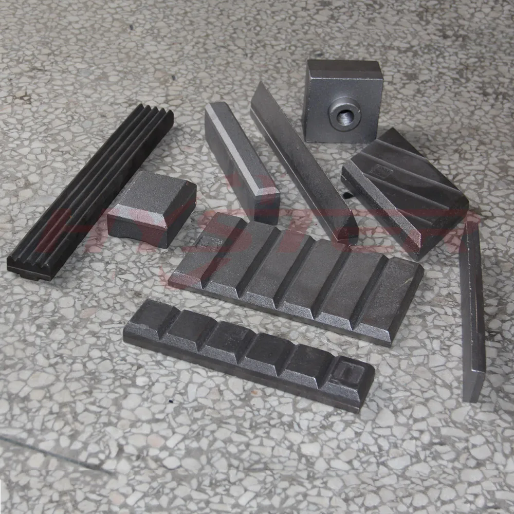 ASTM A532 15/3CrMo white iron wear blocks wear bars chockybars