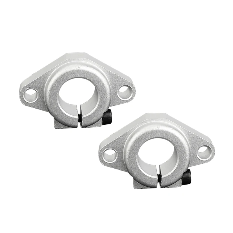 Mask machine accessories bearing support seat flange type open guide shaft bracket linear optical shaft sleeve