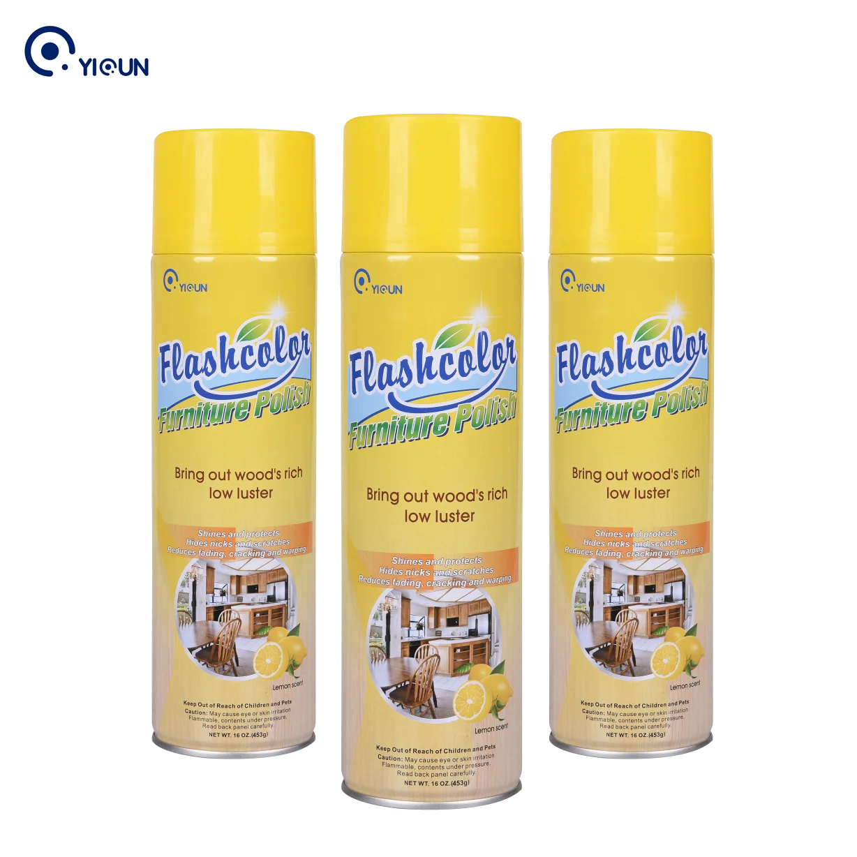 Solid wood  maintenance wax mahogany aerosol cleaner supplier for household care furniture polish