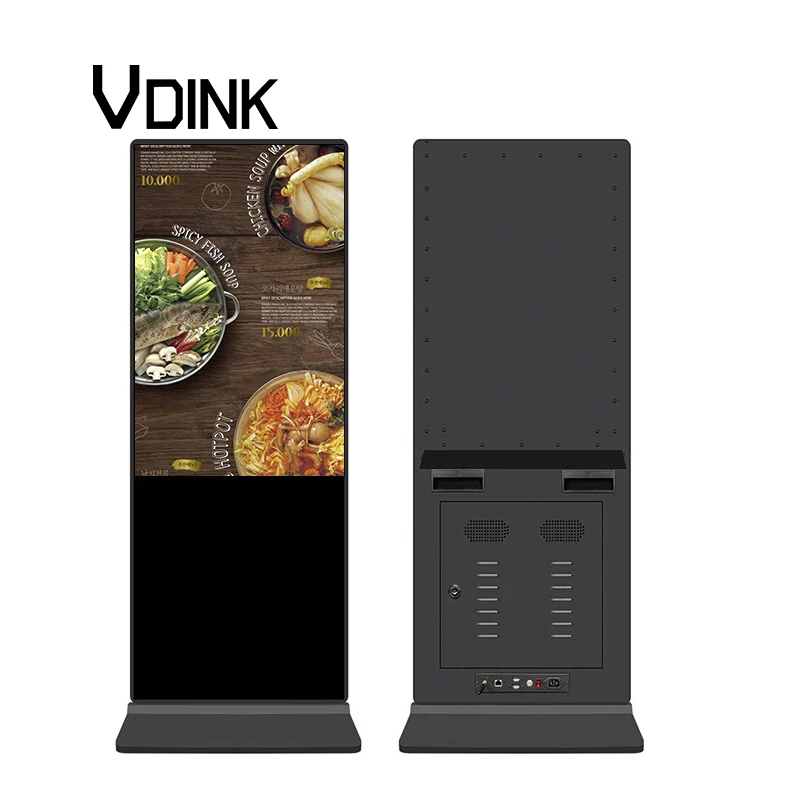 VDINK 32 Inch Outdoor Digital Signage And Displays OEM Advertising Playing Equipment Totem Led Advertising Kiosks