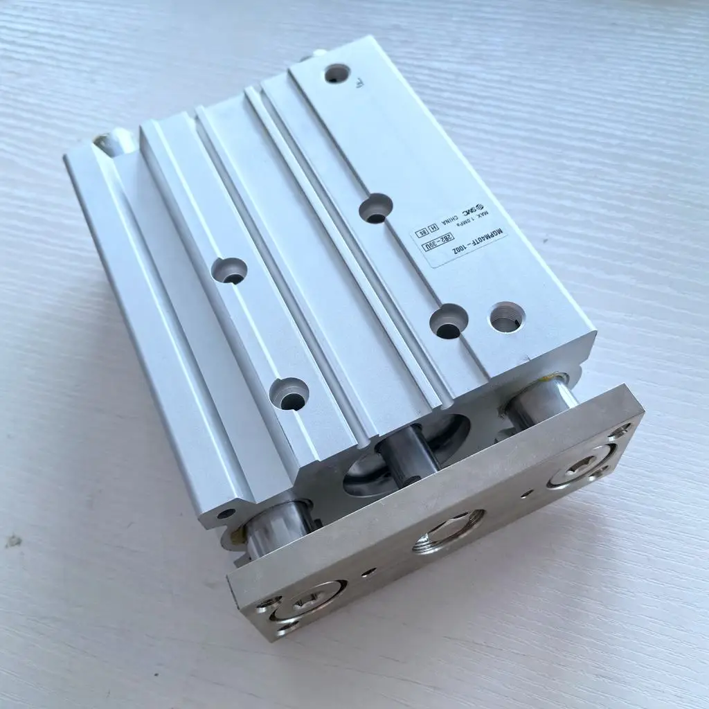 100 New Original SMC  MGP-Z Series Pneumatic MGPM40TF-100Z  Compact Guide Cylinder Slide Bearing Three Piston Rod Double Acting