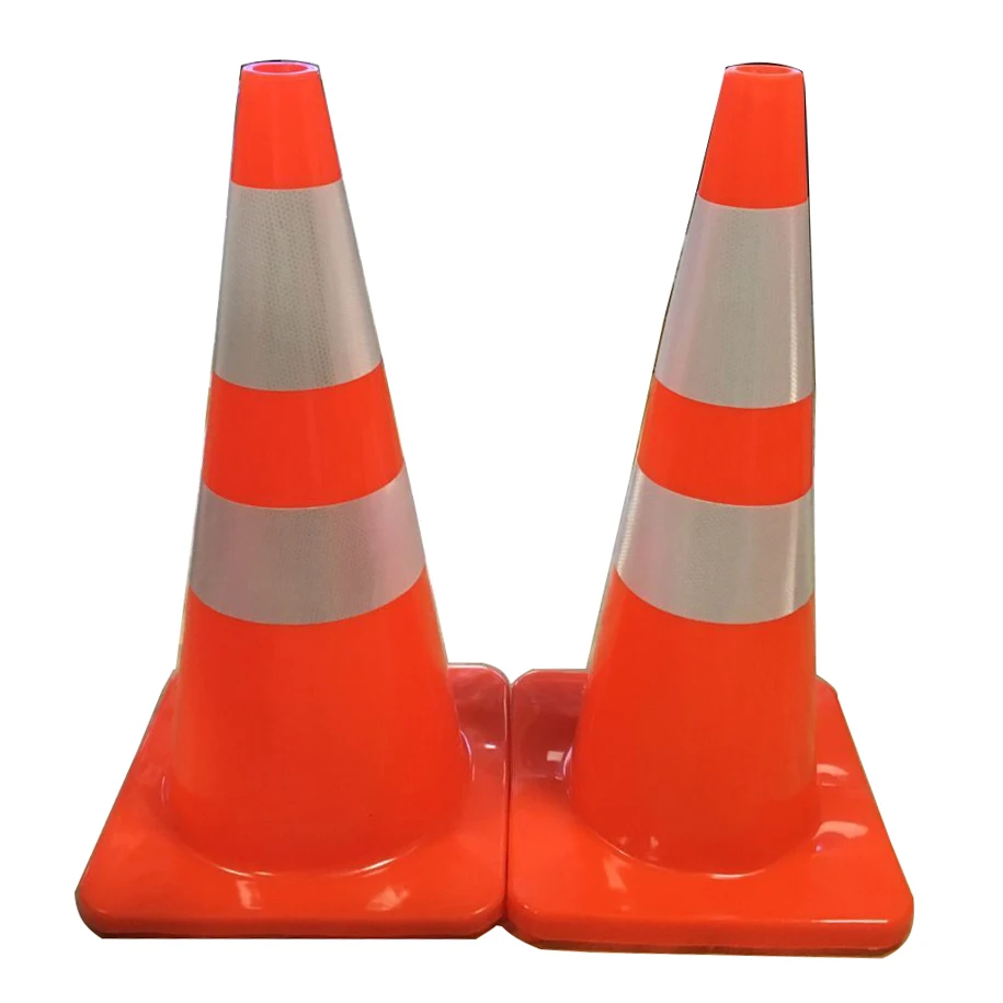 Road cones cheap highway black base Safety Traffic CONE