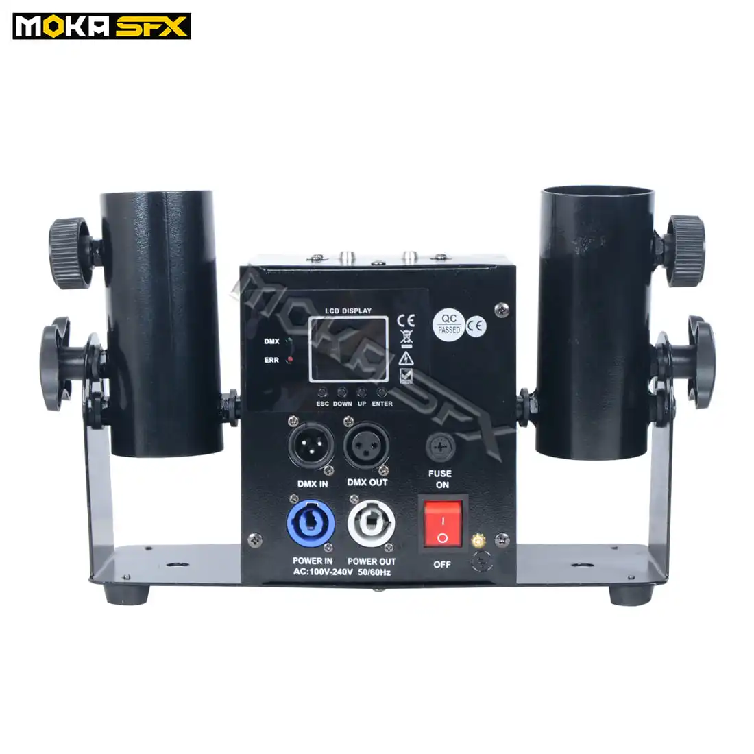 Two-Head Electric Streamer Cannon Launcher DMX Confetti Shot MK-CN03 for Concert Wedding Event Equipment DJ Party Nightclub