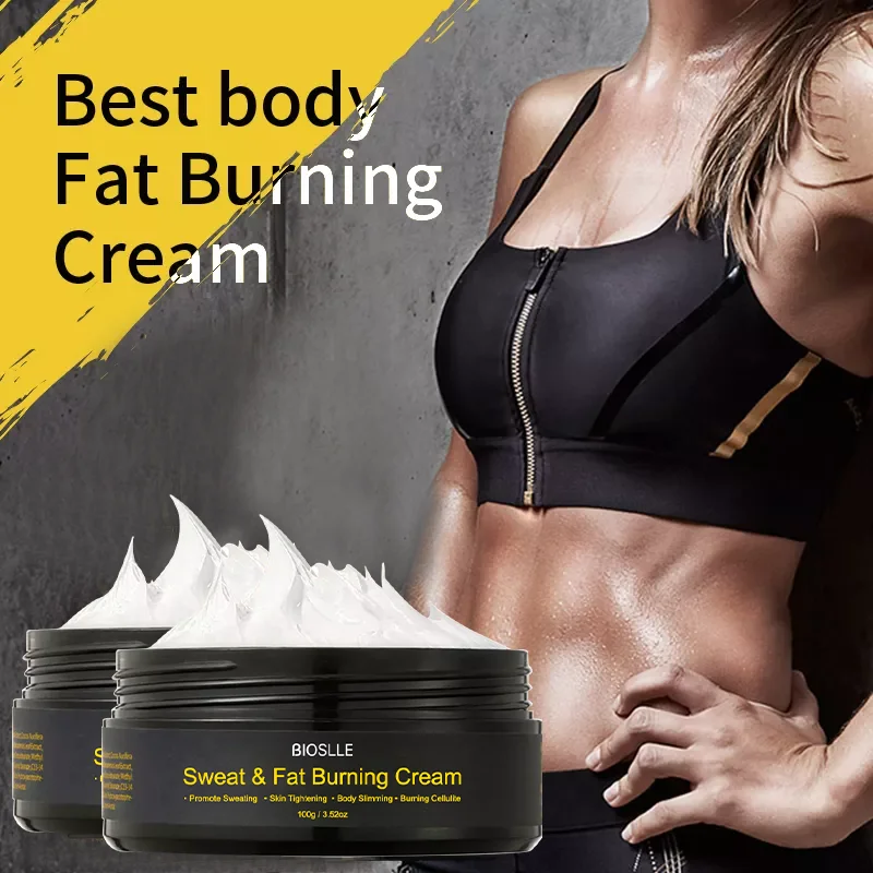 Private Label Slimming Cream Workout Enhancer Body Sculpting Perspire Anti-Cellulite Hot Gel Fast Weight Loss Fat Burning Cream