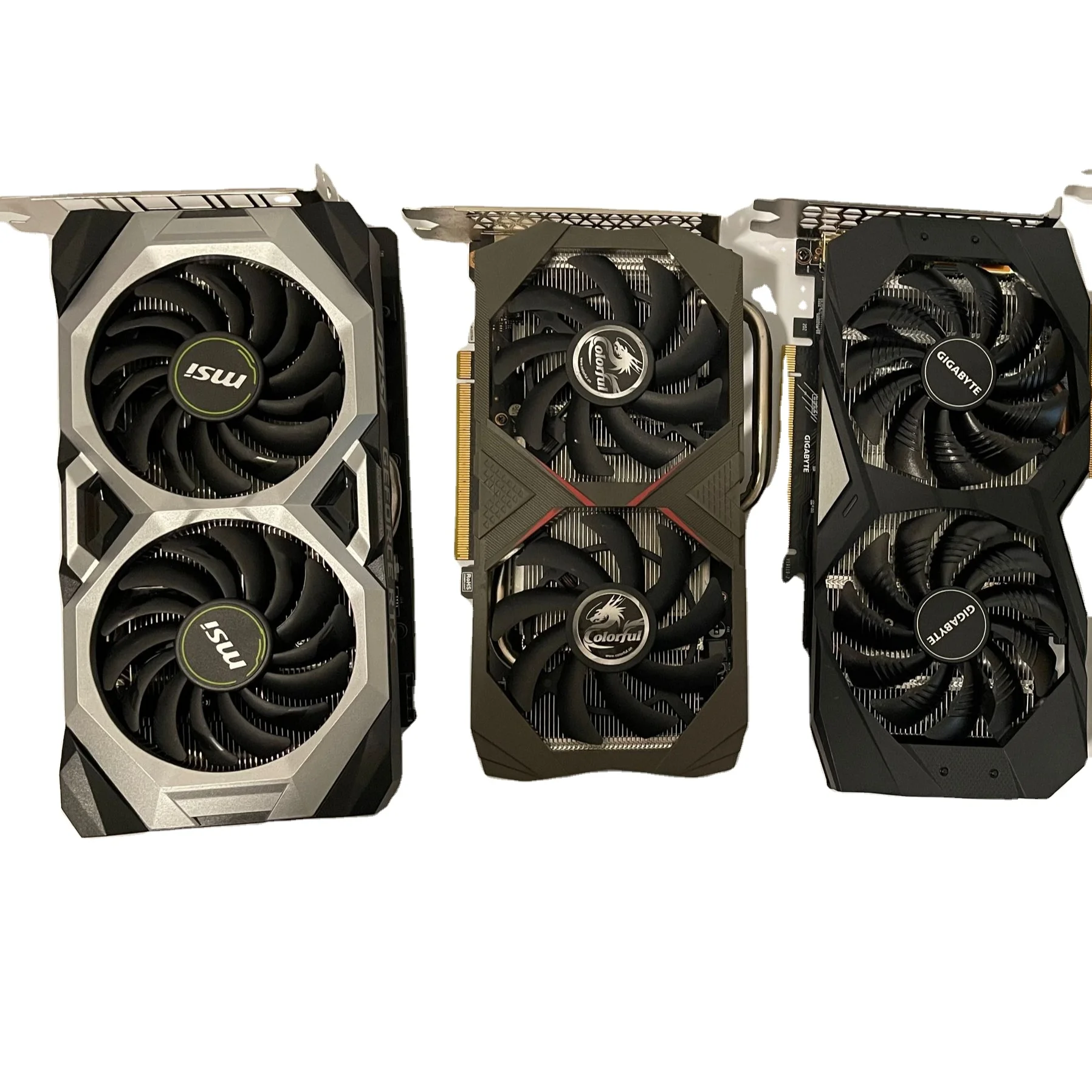 2023 Graphics Card GIGABYTE  Rx580 8gbGTX 1660 SUPER Colorful 1660S RTX MSI 2060S video card