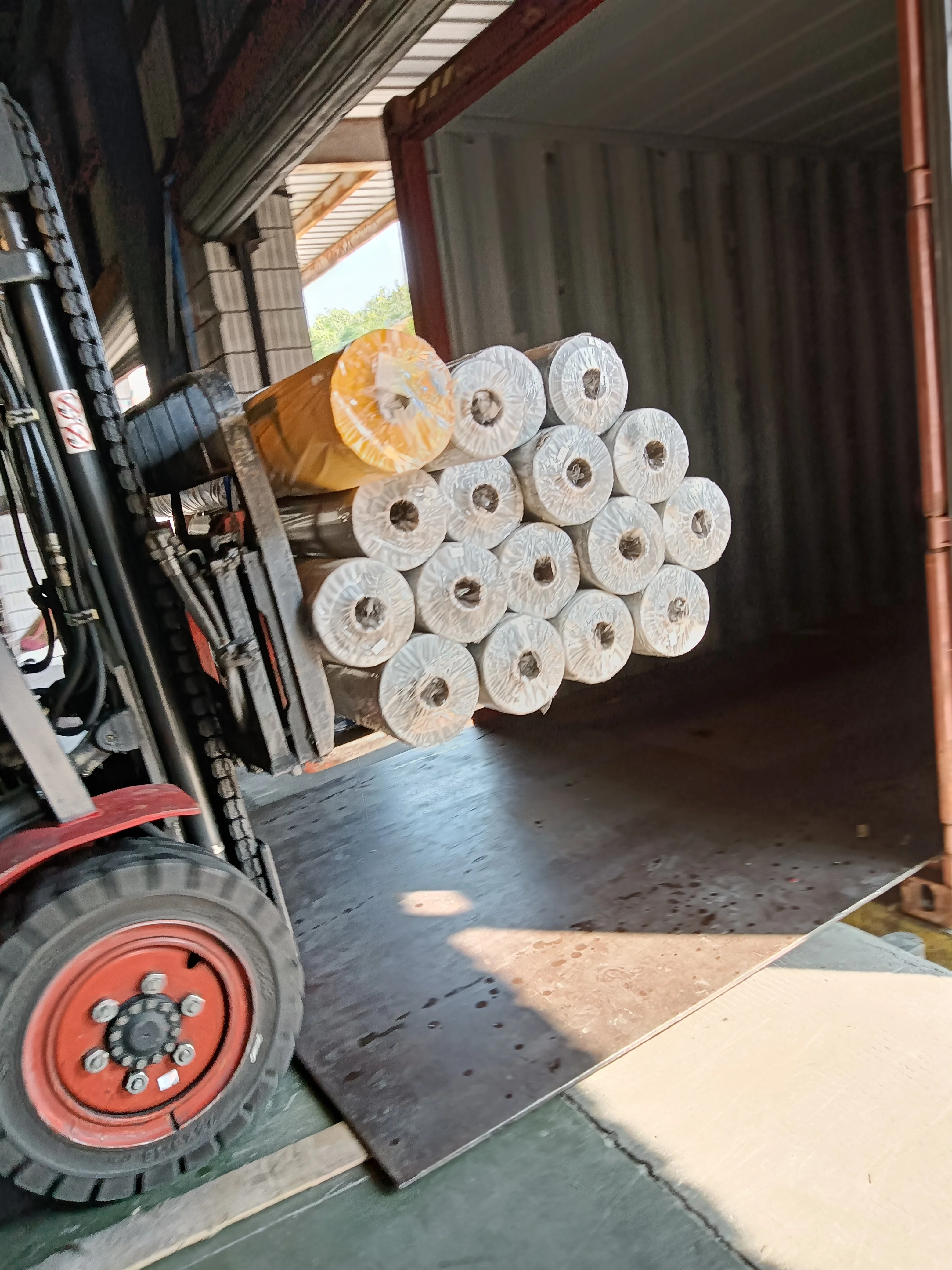 Vinyl Coated PVC Tarps Stock LotJacquard Woven Plain Style FabricBlackout and Flame Retardant for tent,cover