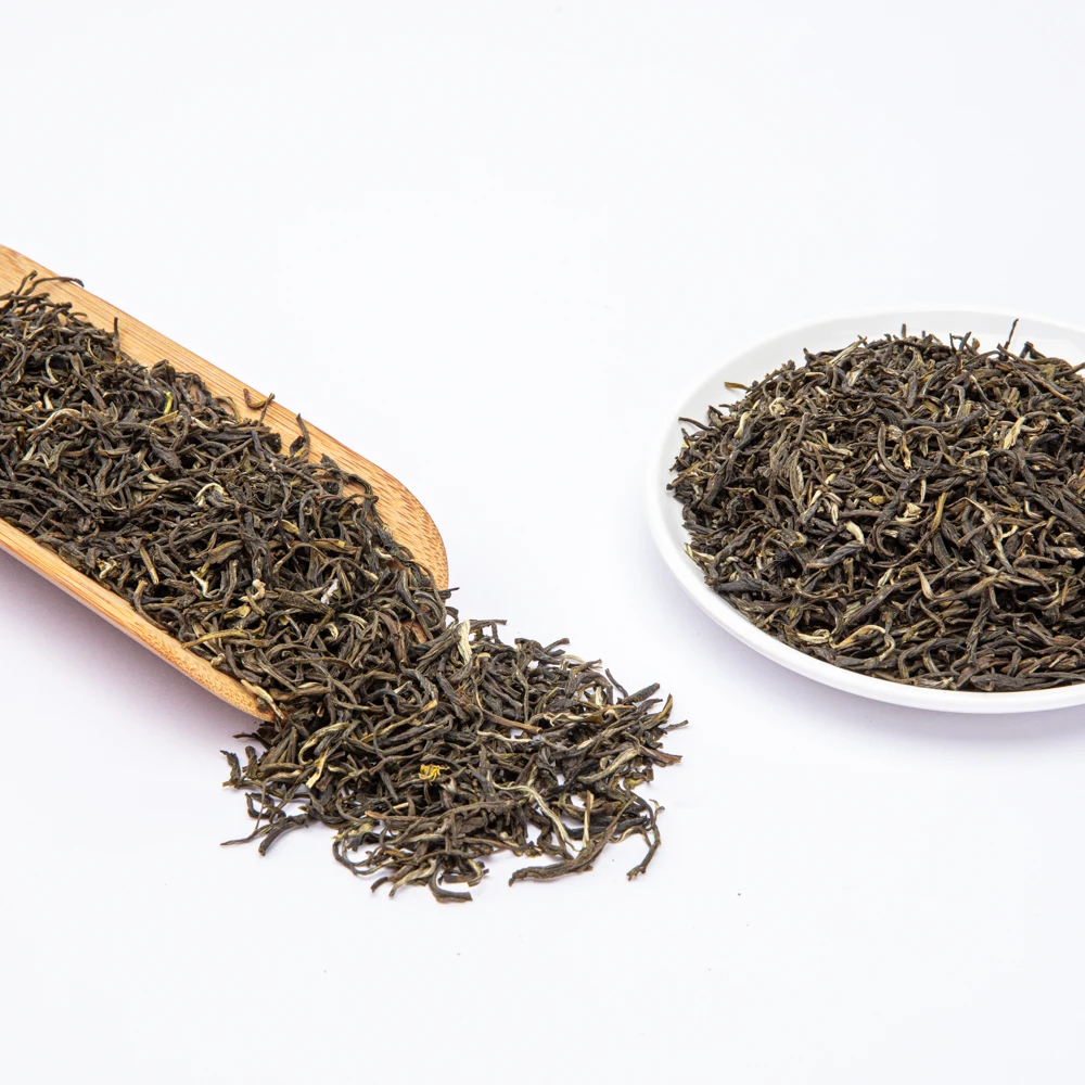 High Quality Wholesale Chinese Premium Organic Jasmine Flower Flavor Tea OEM High End Package Jasmine Green Tea Leaves