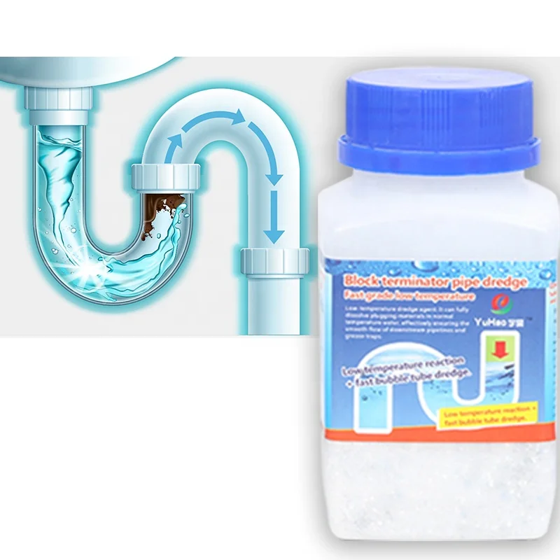 268g Powerful Pipe Dredging Agent Sink Drain Cleaner Powder For Kitchen Sewer Toilet Brush Closestool Clogging Cleaning Tools