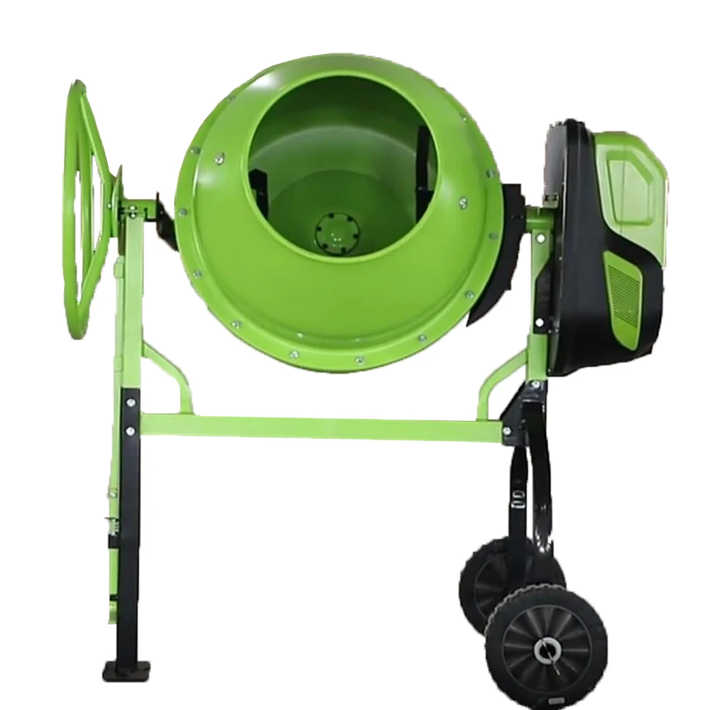 27 cu ft diesel engine 300 litre mini electric portable concrete mixer