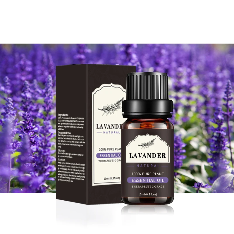 Private Label 100% pure essential oil body Massage Lavender aroma Aromatherapy Essential Oil