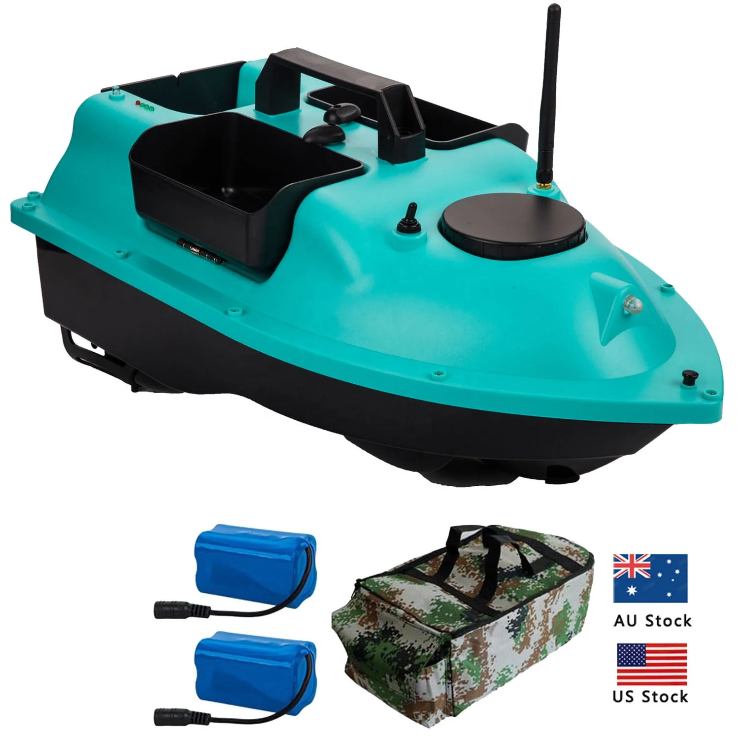 V18 16 Positions Gps Autopilot Remote Controlled RC Fishing Bait Boat 500m