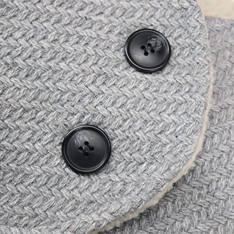 Winter soft  Knit Windproof button style fashionable neckwear multifunction neck warmer gaiter