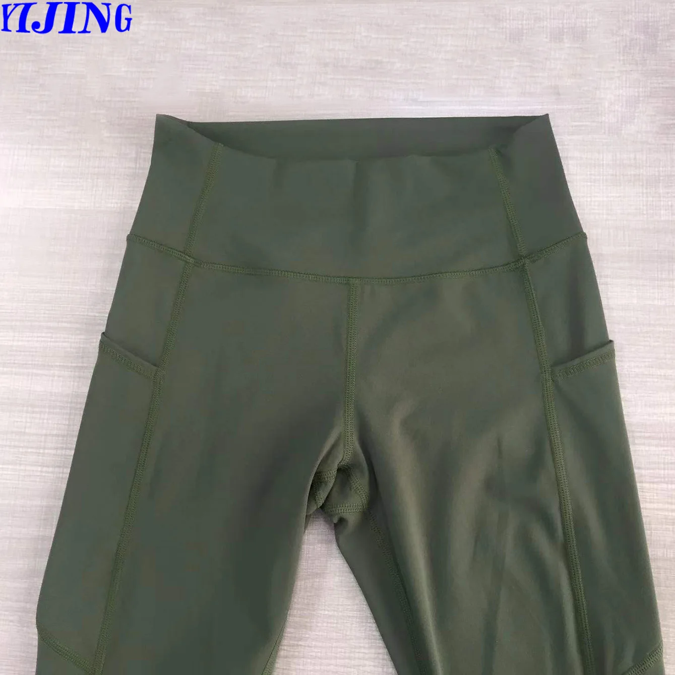 Custom Private Logo Women High Waisted Yoga Leggings With Pockets Tights Leggings Yoga Pants Gym Leggings