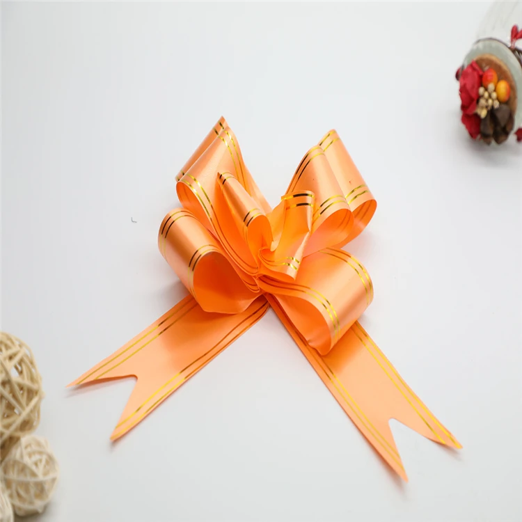 50MM Phnom Penh Pull Flower Holiday Gift Decoration Plastic Ribbon Wedding Gift Packaging Diy Gift Phnom Penh Pull Flower Ribbon