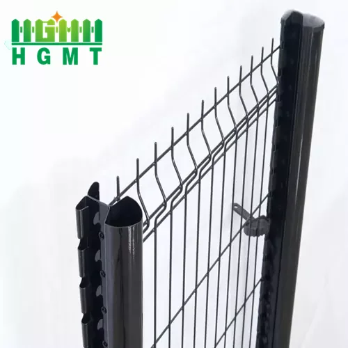good quality curved welded wire bridge fence and 3D wire mesh fence
