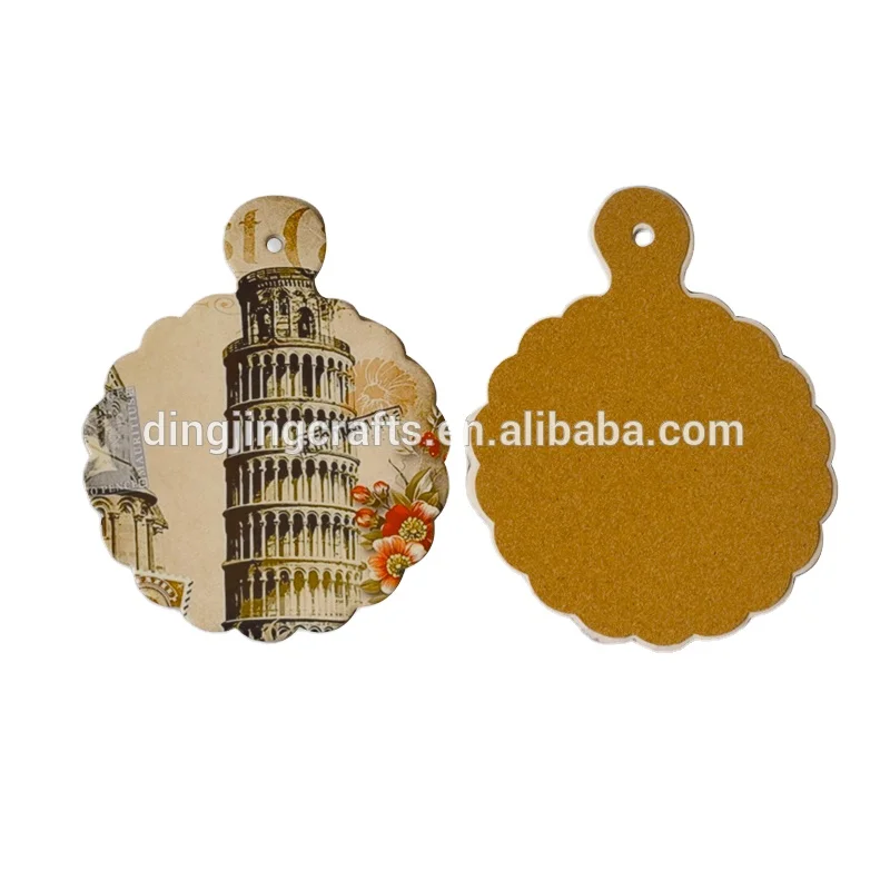 Home kitchen heat resistant durable ceramic trivet mat/hot pot holder pads with flower design for sublimation