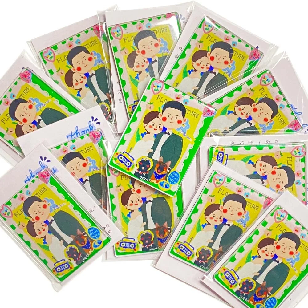 Wedding Souvenirs Favors for Guest Bulk Crystal Resin Fridge Magnet Wedding Thank You Gifts Thank You Text for Wedding