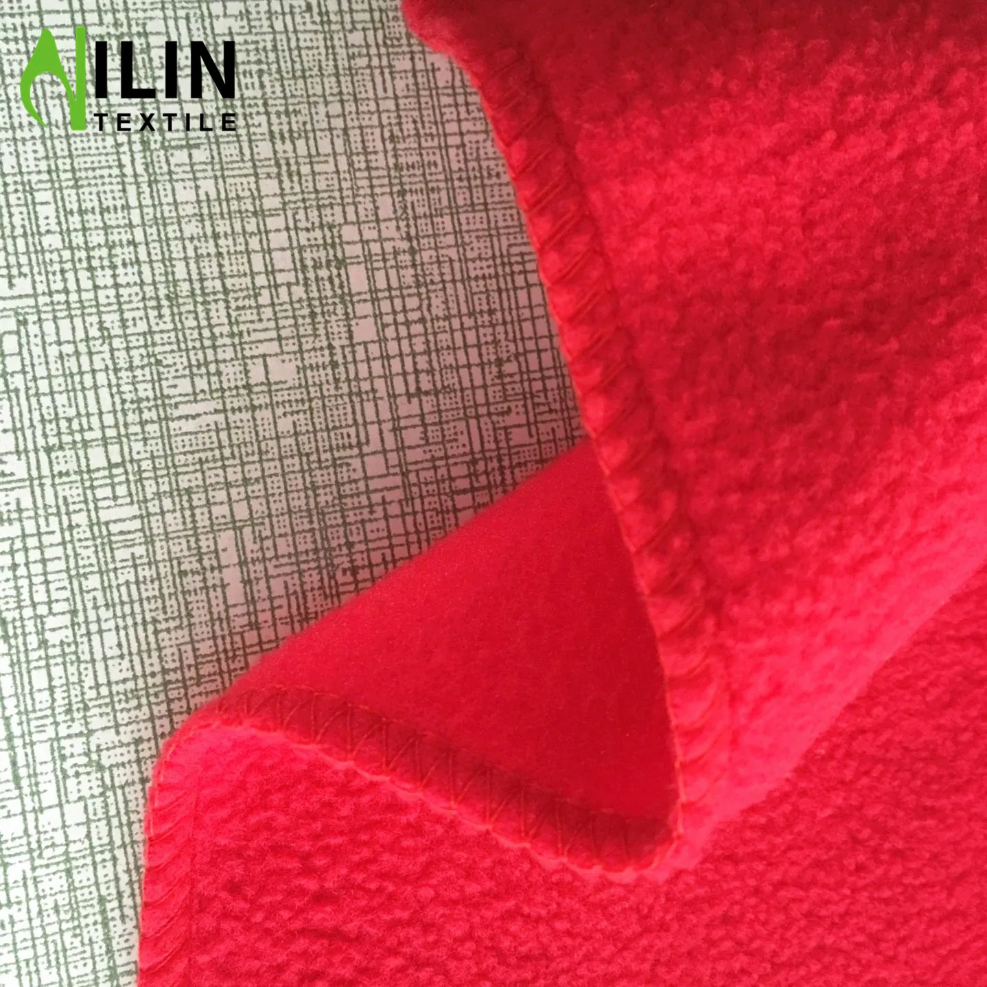 Low price volume sales shaoxing Textile market polar fleece one sides brush knitting fabric for winter garment