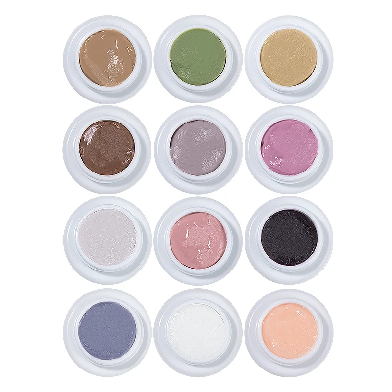 JTING японский телесный цвет 4D резная трехмерная модель гель 12 видов цветов УФ-гель для ногтей набор OEM индивидуальный дизайн