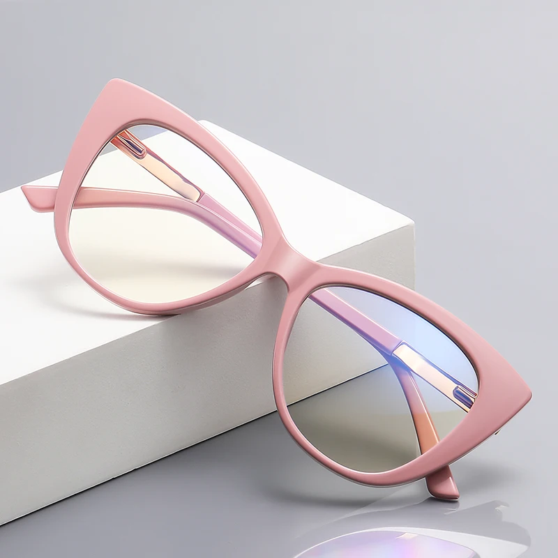 South American fashion optical frame women cat eye blue light block glasses computer glasses anti blue light