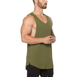 Wholesale Summer Soft Compression Fitness Sport Athletic Training Mens Tank Top
