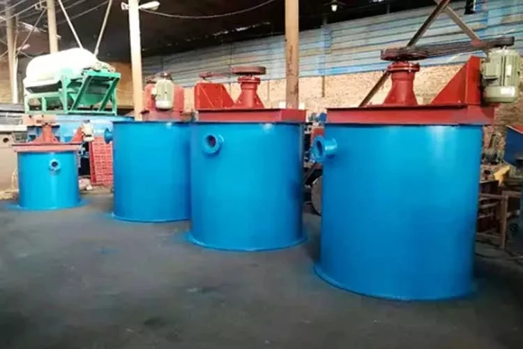 Agitated Leaching Tank for Mineral Mixing Agitator Carbon Steel/Stainless Steel Flotation Mixer Tank