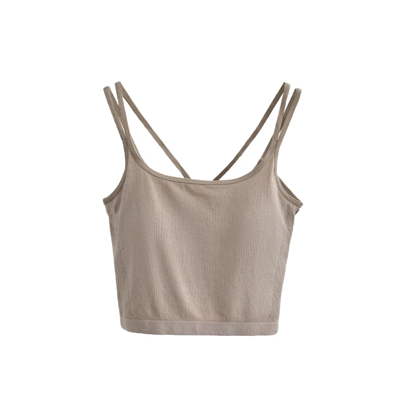 New Design Seamless Breathable Quick-Drying U-Shaped Open Back Beautiful Back Sling