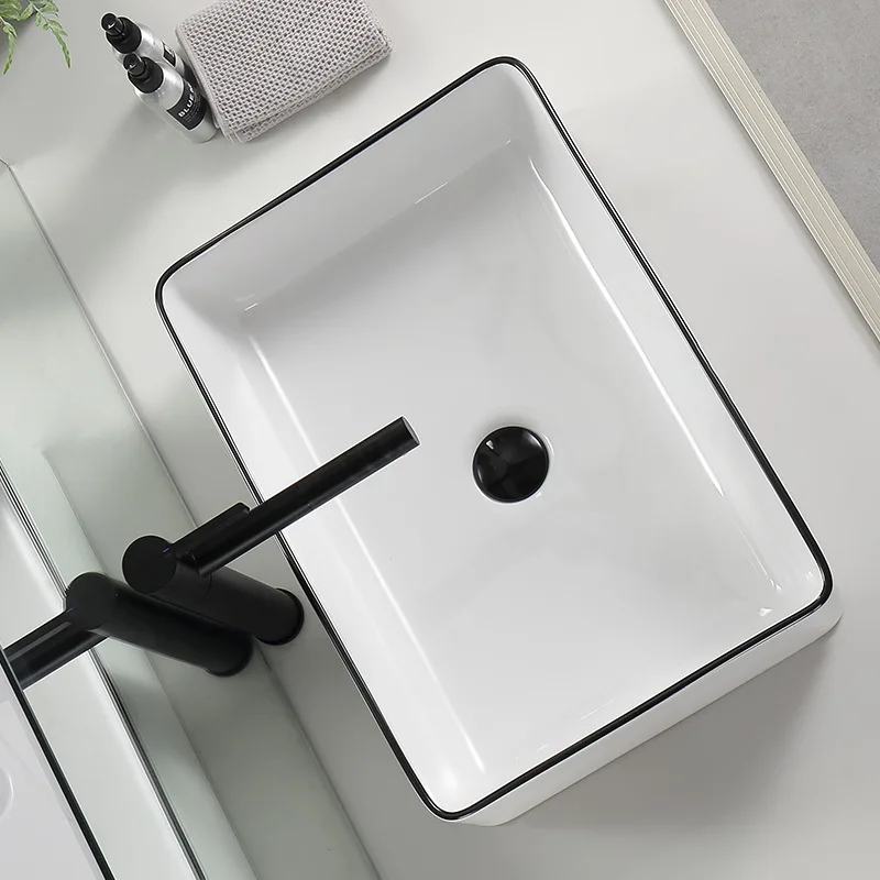 MONARCH Luxury Counter Wash Basins Ceramic Table Top Designs Wash Basin Lavabo