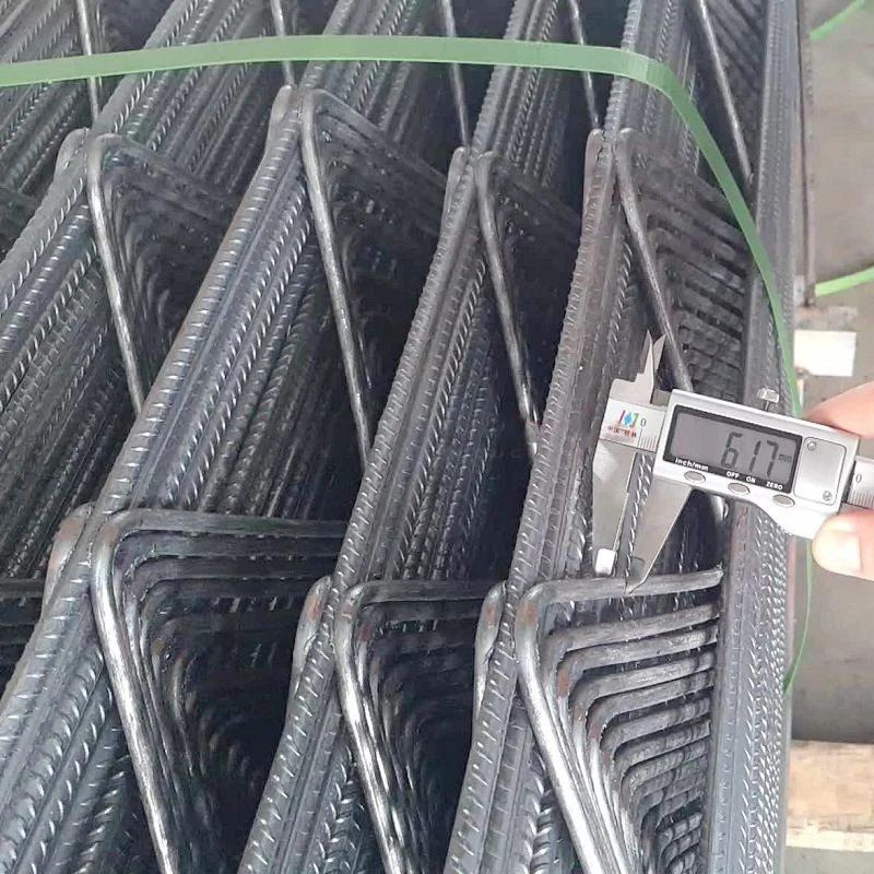 Wholesale Height 100mm steel bar trusses Iron lattice truss Construction materials large span steel roof grid truss