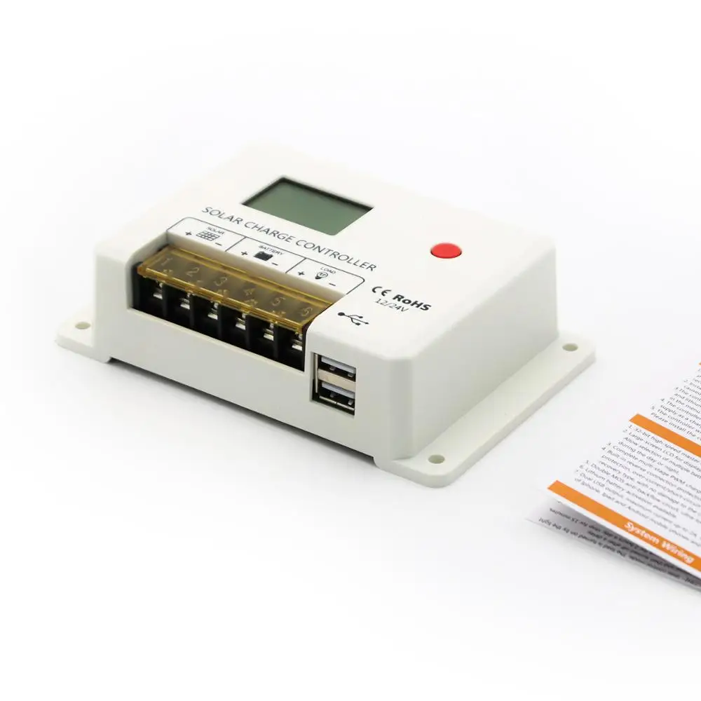 SRNE Solar NEW PWM solar controllers HC series HC2410 HC2420 HC2430 10A 20A 30A 12V 24V