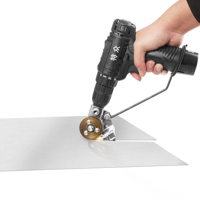 Changing Impact Drill To Iron Sheet Cutter Other Hand Tools Iron Sheet Cutting Scissors