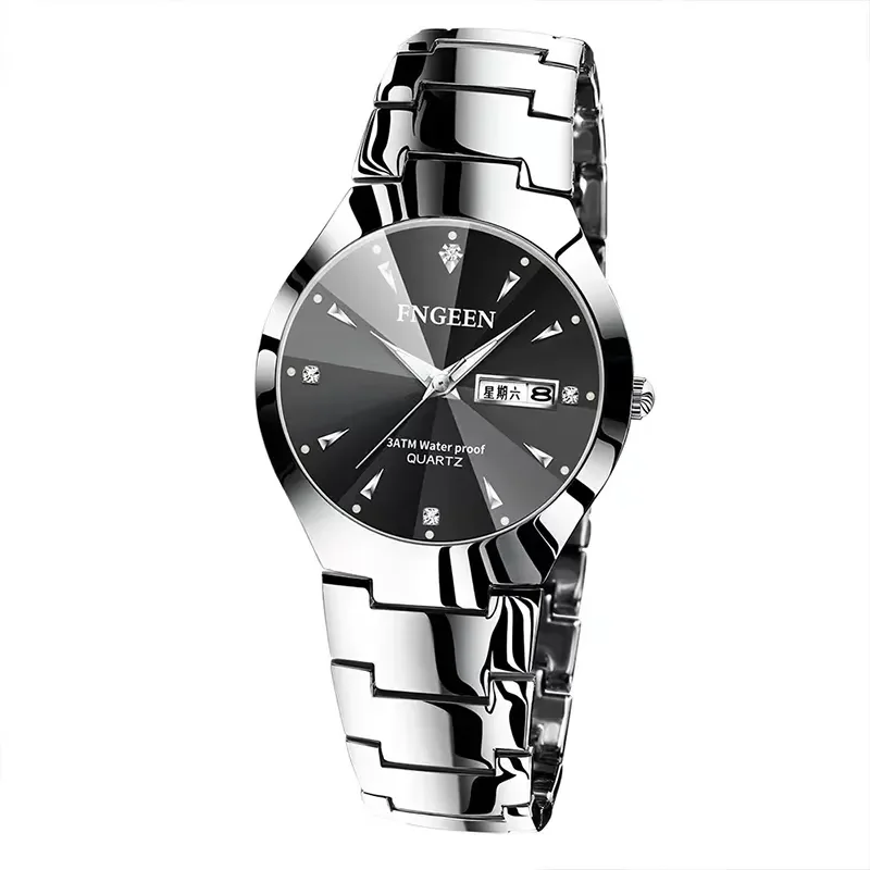 Quartz Watches Steel Wristwatches Classic Vintage Watches Wholesale Waterproof Stainless bracelet Quartz Watches
