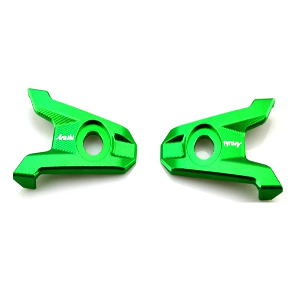 Motorcycle Accessories CNC Rear Fork Spindle Chain Adjuster Blocks For KAWASAKI Z800 2013 2014 2015 2016