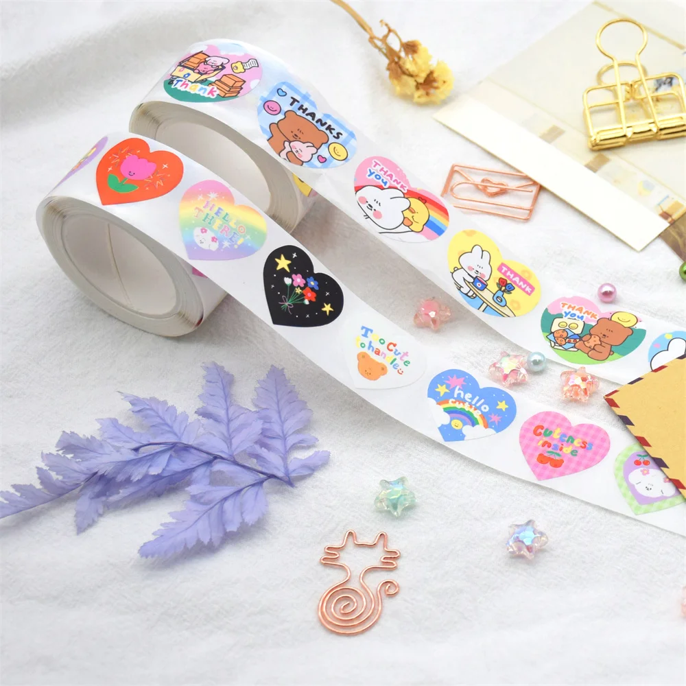 Chinese Factory Wholesale Custom Kiss Cut Die Cut Masking Tape Sticker Roll