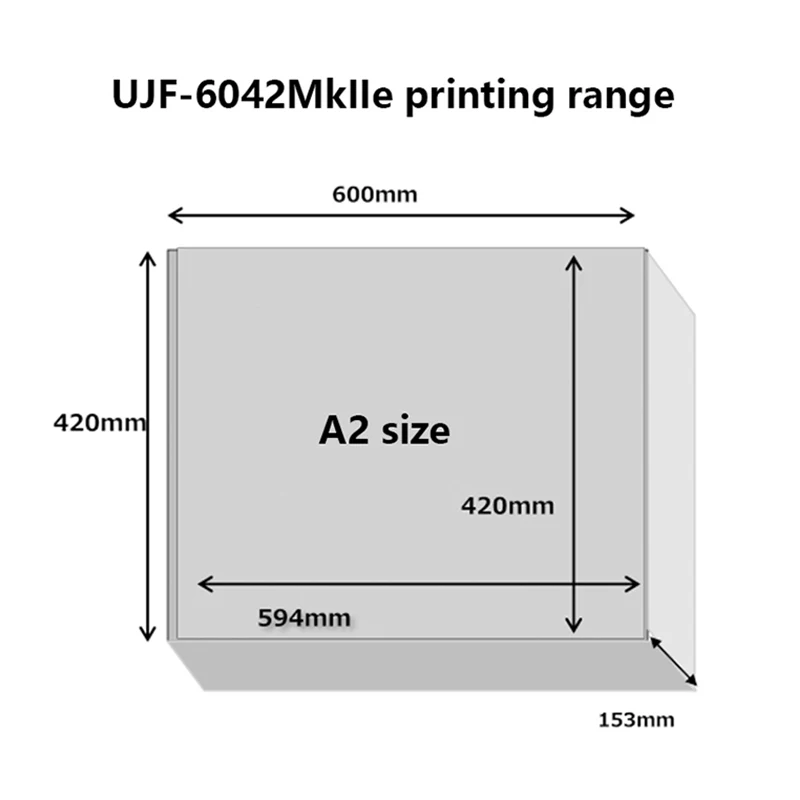 High productivity Mimaki LED UV flat inkjet printer 1200 * 1200dpi