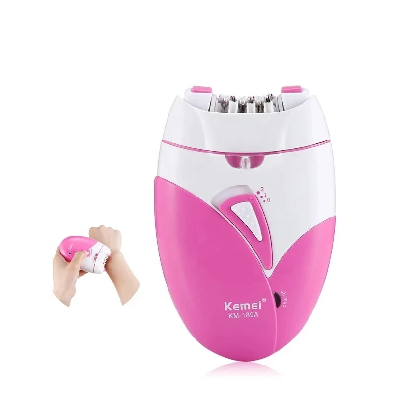 Электрический эпилятор для волос Kemei с usb-зарядкой, Электрический перезаряжаемый триммер для бритья