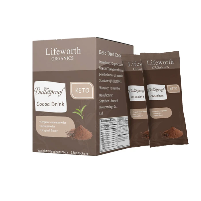 
Питьевой порошок Lifeworth мгновенного действия BHB с кокосовым маслом, шоколадом, какао для похудения  (62422855576)